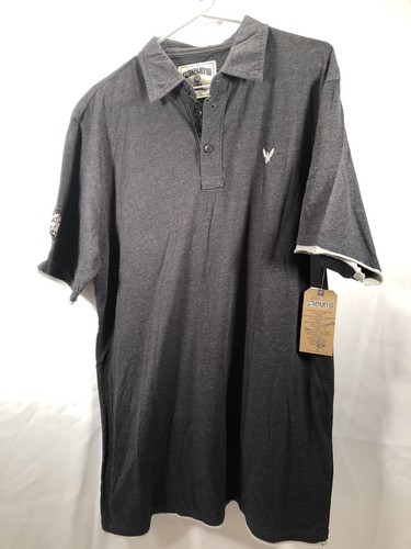 Company 81 Black Short Sleeve Polo Size 2XL - Vintage Treatment - NEW with Tags - Picture 2 of 5