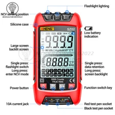 ANENG SZ02 Digital Multimeter Voltmeter Ammeter Resistance Transistor Meter