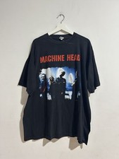 Machine Head Burning Red Vintage Tee 1999 Size XL