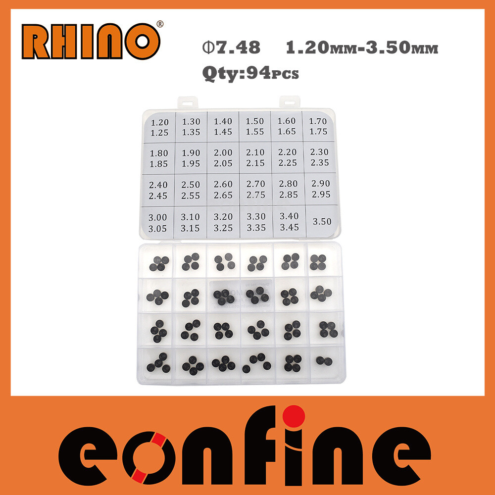 Rhino 47-teiliges Ventil-Scheiben Kit 7.48mm Für Honda CRF250R (2004-2017)