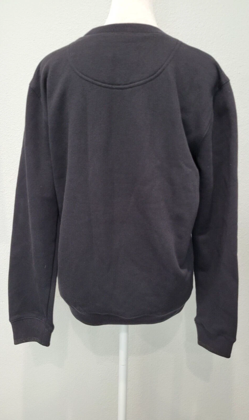 Felpa Coach Edizione Limitata Shearling Trim Borchie Orso Taglia S Nera