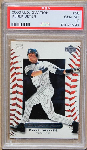 2000 U.D. OVATION DEREK JETER #58 PSA 10, POP (94)