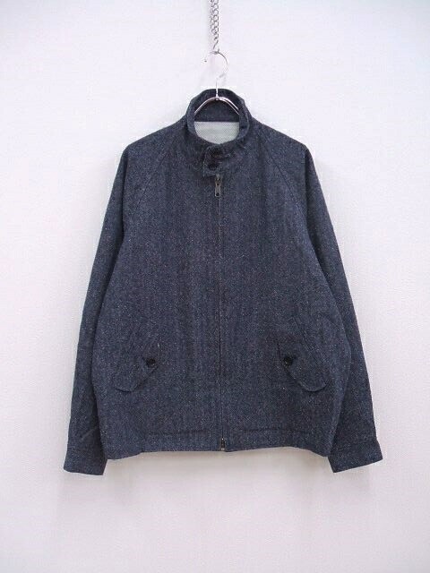 un/unbient new SILK NEP HERRINGBONE HARRINGTON 67100 jpy