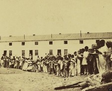 Freedman's Village Slaves Arlington Virginia New 8x10 US Civil War Photo