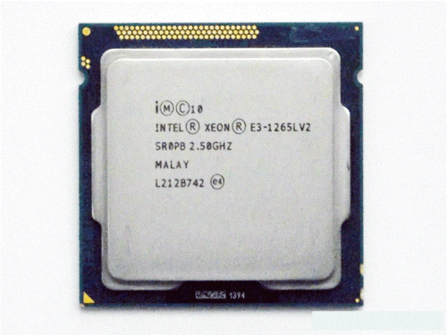  Processeur processeur Intel Xeon E3-1265L V2 quadricœur 2,5 GHz 8 M SR0PB LGA1155  - Photo 1/2