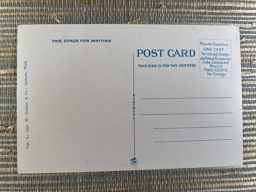 Bozanta Tavern Hayden Lake Idaho Postcard John W Graham Co - Picture 2 of 2