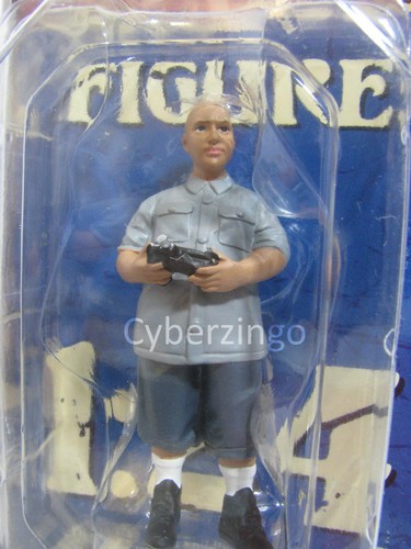 Figura gris American Diorama Low Rider Vato Cholo Homeboy escala 1:24 NUEVO - Imagen 12 de 12