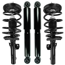 Front Quick Complete Struts Coil Spring + Rear Shocks Set 4PCS For Ford Windstar