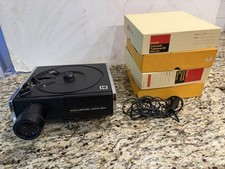 Kodak Carousel 860H Slide Projector Stack Loader W/ 4 Trays Zoom Lens tested