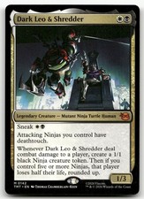 Dark Leo & Shredder #142 (NM) Teenage Mutant Ninja Turtles TMT Magic MTG