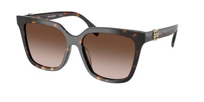 TORY BURCH TY7212D 201613 Brown Tortoise Brown Gradient 56 mm Women's Sunglasses