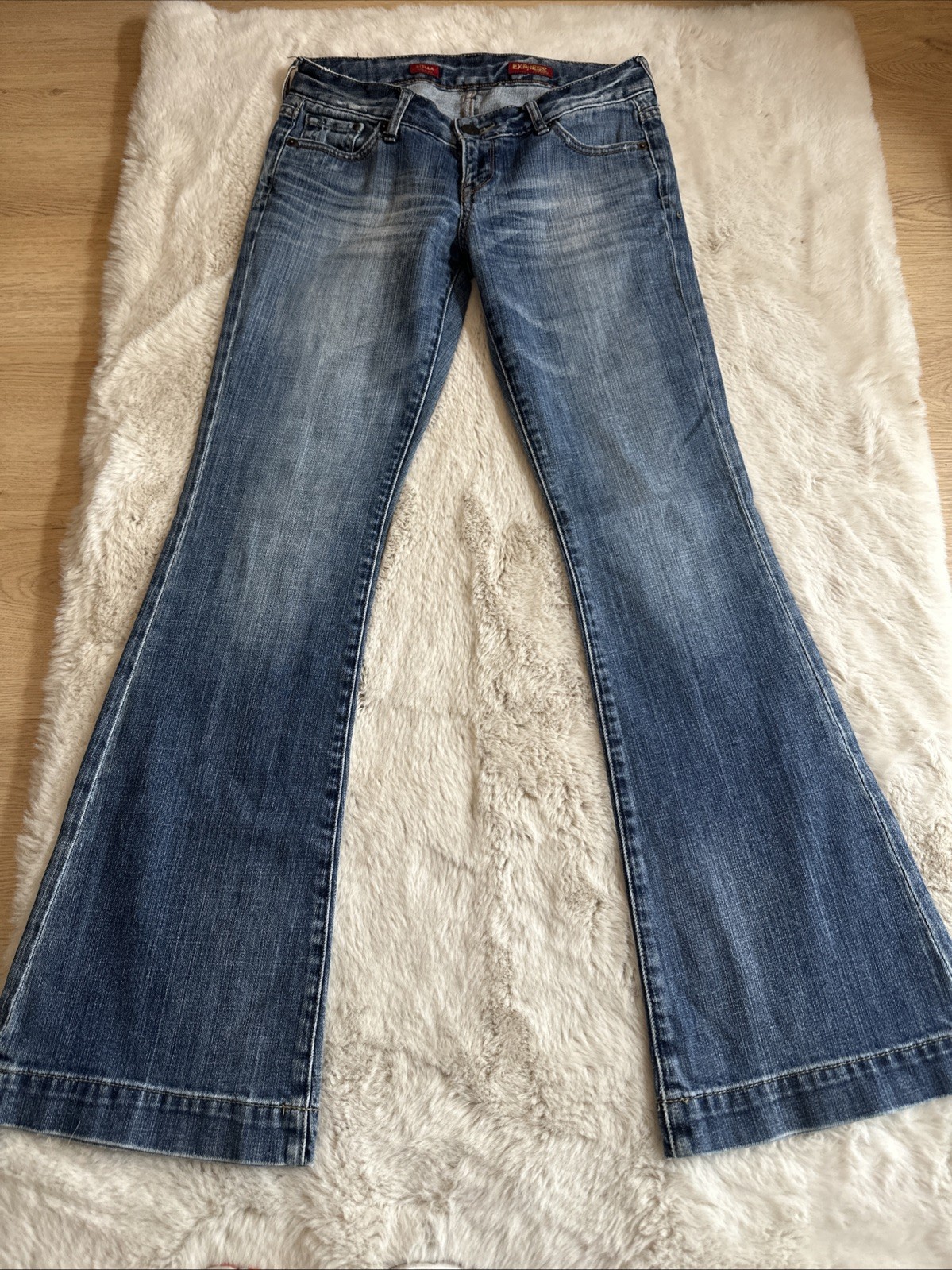 Express Stella Regular Fit & Plane Jeans Boot Cut Size 2 R