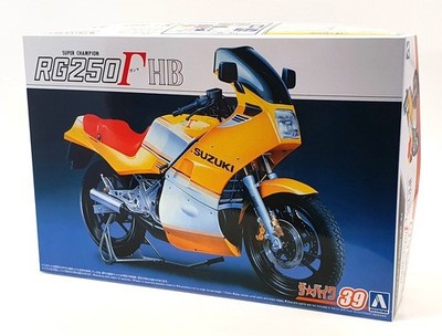Aoshima Maßstab 1:12 Modellbausatz 3192600 - Suzuki RG250 F HB Super Champion
