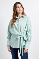 Wallis Sage Shirt Womens Daywear Shirts