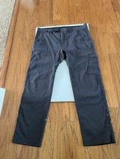 Prana Zion straight fit men's pants, Size 36x30. Gray, Hiking Outdoors M43183027