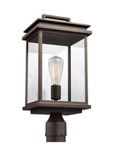Feiss Lighting-Glenview-One Light Outdoor Post Lantern in Traditional Style-7.75