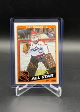 1984 Topps Pat Riggin #164 NHL All-Star 2nd Team Capitals Hockey Card