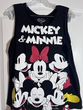 Disney Mickey Minnie Mouse Tank Top XL 15-17 Juniors/Woman  s