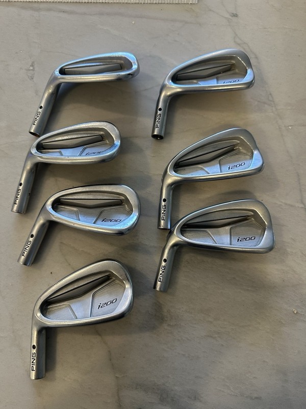 Ping Left Handed I200 Heads 5-PW,U Black DOT standard Loft and Lie