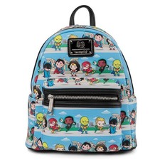 DC Comics - Chibi Lineup Mini Backpack-LOUDCCBK0062-LOUNGEFLY