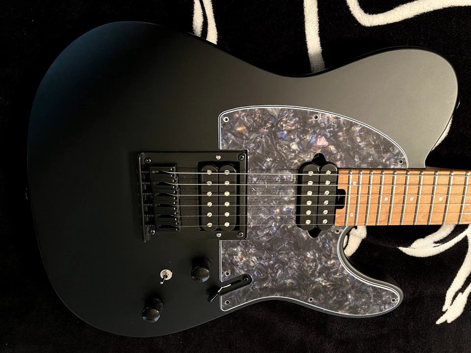 Charvel Pro-Mod So-Cal Style 2 24 HH HT CM 电吉他缎面黑色 — 第 2/4 张图片
