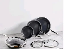 HexClad Hybrid Seven Piece Cookware Set