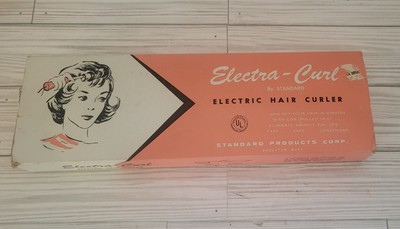 Vintage Electra-Curl Curling Iron Adjustable Barrel Size 60s Works