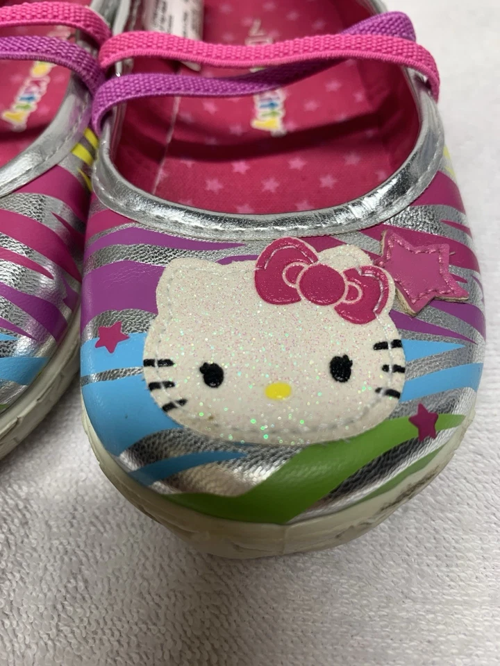 Zapatos sin cordones Hello Kitty para niñas pequeñas talla 7 Foto 4 de 4