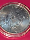 1 OZ. Donald J. Trump Whitehouse 45th President .999 Silver Round In Airtight
