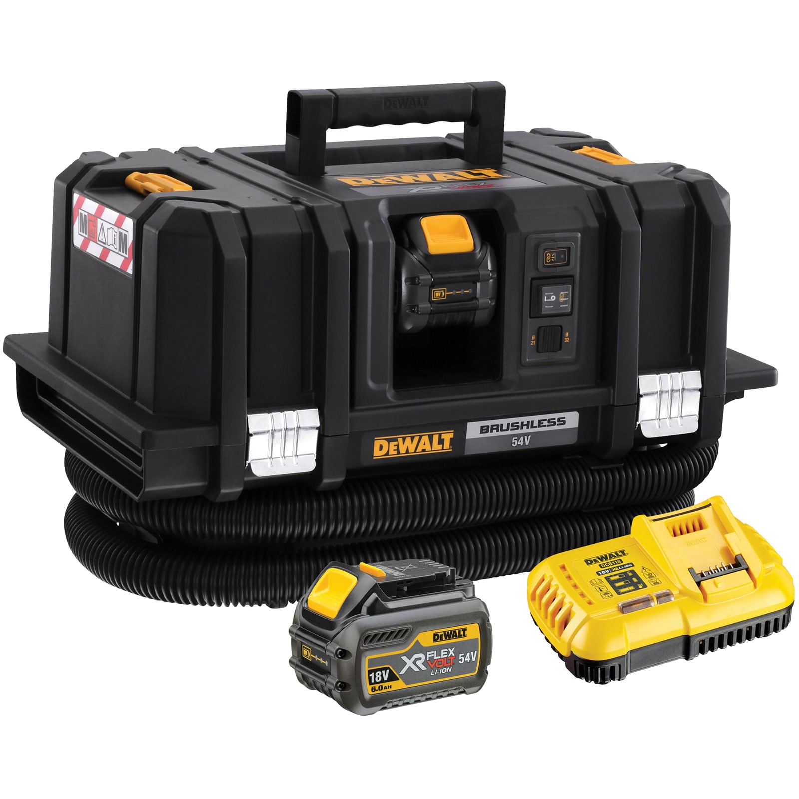 DeWalt DCV586MT2-GB DCV586MT2 XR FlexVolt Dust Extractor 54V 2 x 2.0Ah Li-ion - Image 11