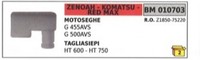 Saltarello Start FüR Zenoah KettensäGe G455AVS Hecke-SchneidgeräTe Ht 600