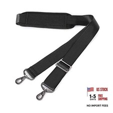 56 Inch Shoulder Strap, Adjustable Thick Soft Universal Replacement Non Black