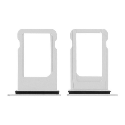 SIM-Ersatz-Kartenhalter für iPhone 8 / SE 2020 / SE 2022   Silber