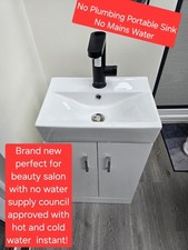 Portable Sink Hot Cold water 10l bottle  No plumbing  on insta   luxury.rinse 