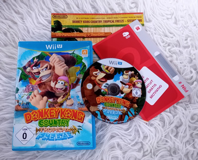 Nintendo Wii u Spiel - Donkey Kong Country: Tropical Freeze - guter Zustand -