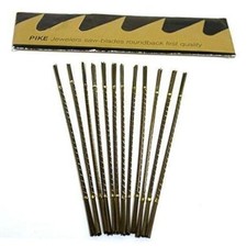2/0 Jeweler's Sawblades, Alloy Steel, Metal Compatible, 144-Pack