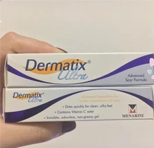 2 Tubes (30 Grams) of Ɖermatix Ultra Advanced Scar Formula Advanced Silicone Gel