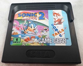 Sega Game Gear color portable video game system Sonic the Hedgehog 2 console