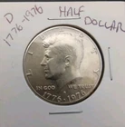 1776-1976 D Kennedy Bicentennial Half Dollar Circulated