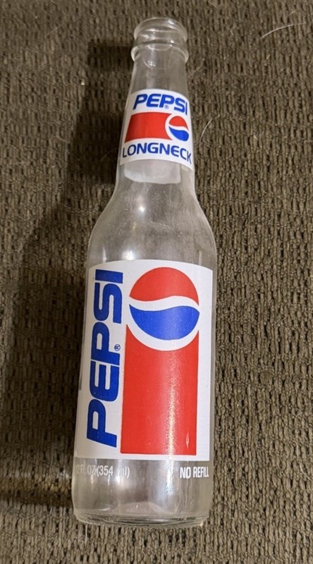 Pepsi Bottle Longneck 1988 Catamaran Winner Of Americas Cup