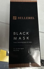 Bellerel Black Mask Deep Cleansing Perl Off Mask All Skin Types 50g