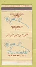 Matchbox - Periwinkle Restaurant Cafe Chicago Highwood IL