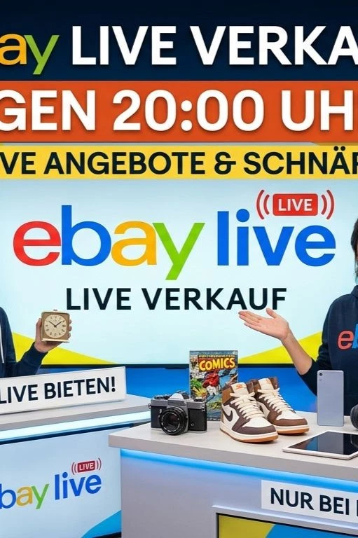 Schnäppchen Live heute um  20 Uhr  im Ibh Shop