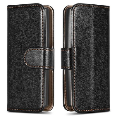 Für Nokia 106 4G (2023) Hülle Leder Wallet Flip Ständer Stoßfest Handy Cover