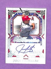2025 Panini Boys Of Summer Juan Gonzalez Fan Favorites Auto /75