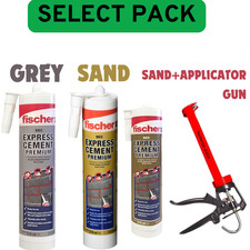 Fischer Express Cement Ready Mix Brick Pointing Mortar Crack Gap Repair Filler 