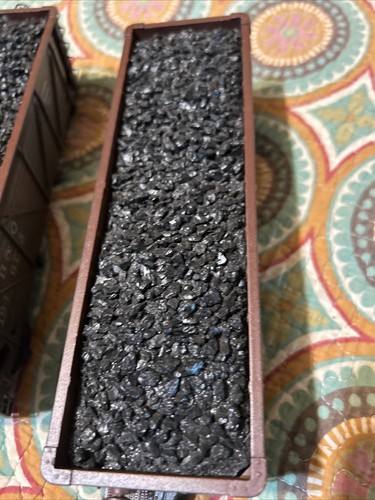 K-LINE K6255-1331 CB&Q BURLINGTON ROUTE 2-BAY DIE-CAST COAL HOPPER O SCALE TRAIN - Picture 7 of 11