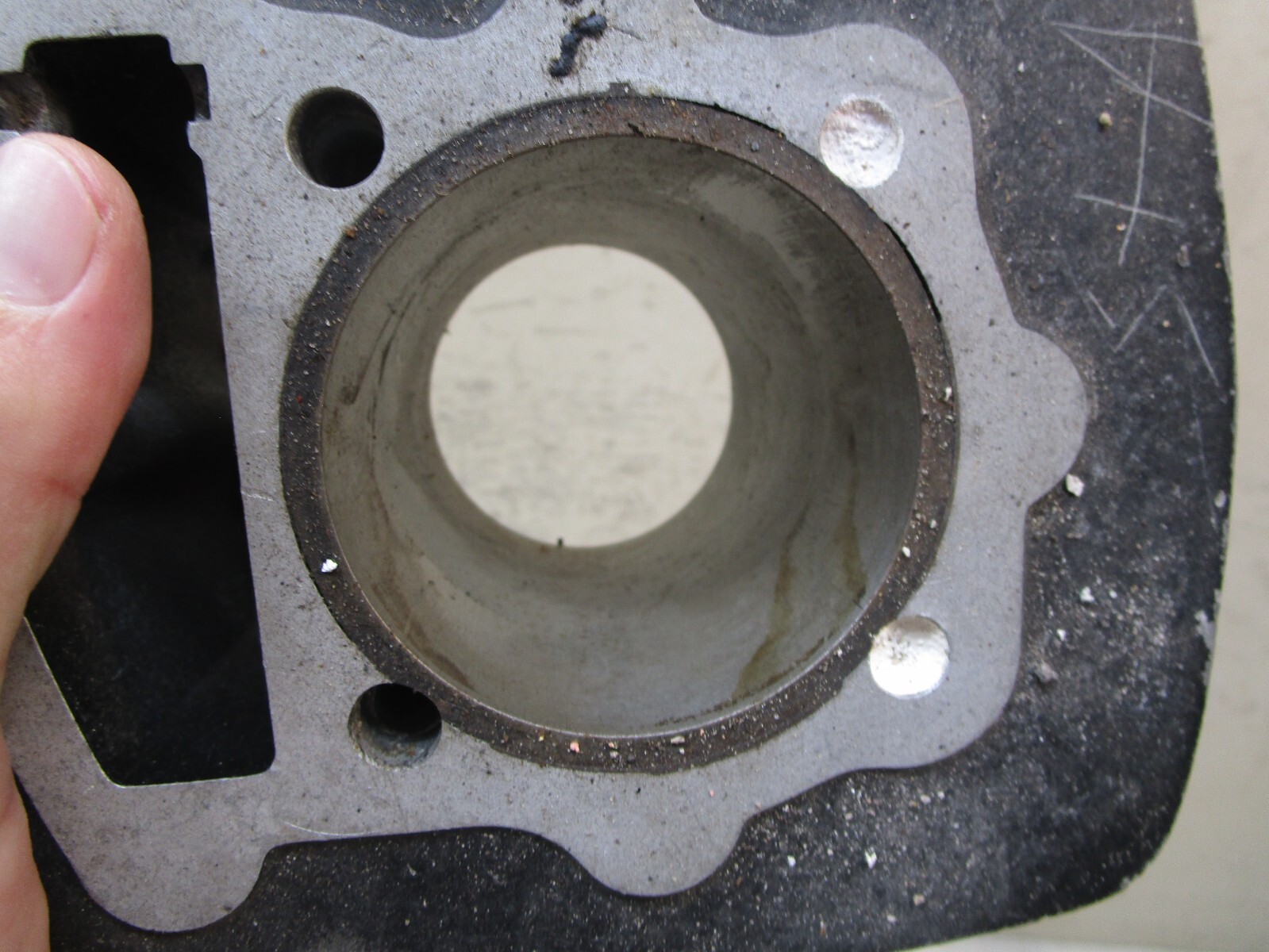 GOOD PISTON & CYLINDER ! 83 84 85 honda atc 200x atc200 engine motor jug bore eBay