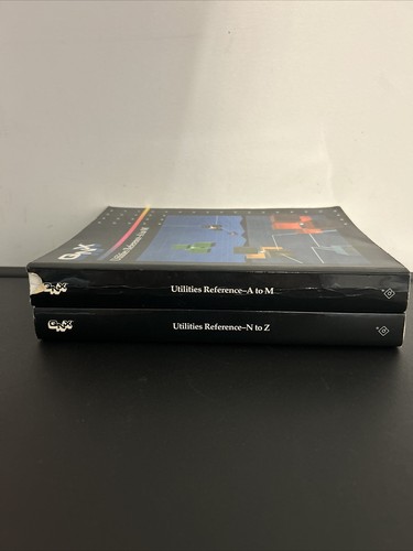 QNX 4 Operating System Utilities Reference - A To M & N To Z - 1993 - Paperback - Afbeelding 17 van 20