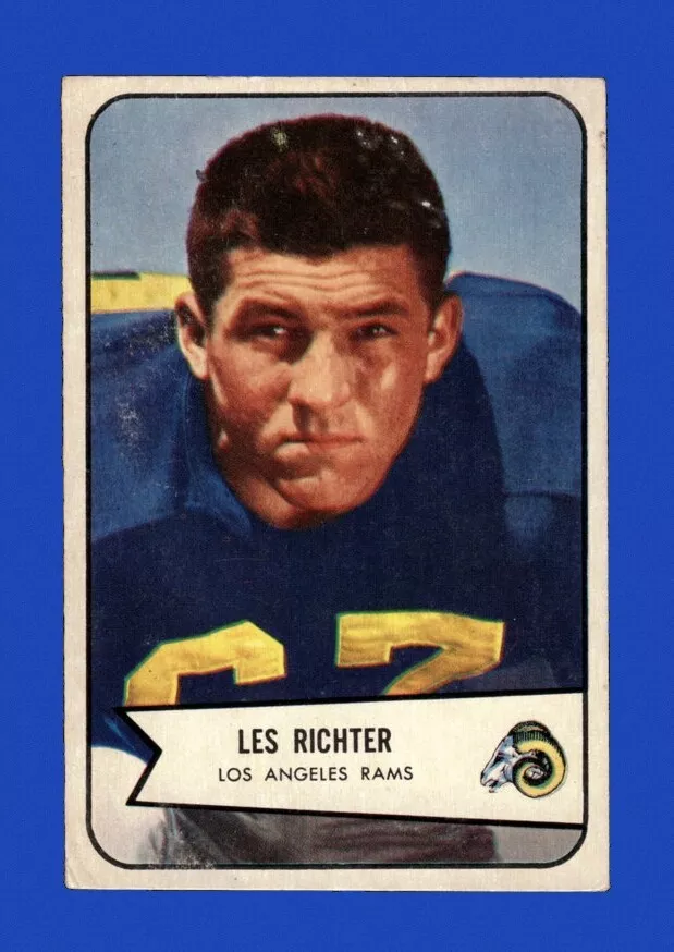 Les Richter trading card